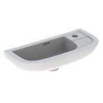 Lave mains en c�ramique - dimensions 50x23 cm - linea selles