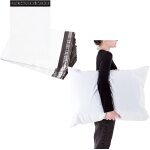 Lbgwp60 - 12 pices blanc grand enveloppe plastique expedition pochette envoie colis vinted, 23  x31  ...