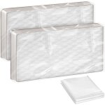 Lbgwp60 - lot de 2 housses de protection en plastique, 120 x 240 cm, impermables et rutilisables, sac ...