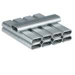 Lbgwp60 - 5000 agrafes en forme de u pour extrieur ¿ 5 mm x 12 mm ¿ pistolet agrafeur robuste et tranchant, ...