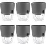 Lbgwp60 - lot de 6 potager jardiniere interieur, pot a herbes, avec systme d'arro automatique, pour ...