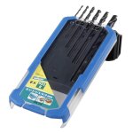 Lbgwp60 - 7105000 coffret s - 6 forets pour mtal r Ø 2 - 8 noir