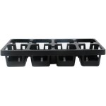 Lbgwp60 - lot de 8 bacs a plantes pour pots - bac en plastique - rectangulaire - pour plantes - terreau ...