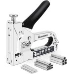 Lbgwp60 - agrafeuse electrique 3 en 1 en acier robuste avec 1500 agrafes, pistolet agrafeuse pour bois, ...