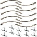 Lbgwp60 - c41398 - lot de 10 poignes de meuble entraxe 96 mm - pour porte armoire placard tiroir dcoration ...