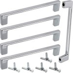 Lbgwp60 - c41594 - lot de 5 poignes de meubles entraxe 96 mm - porte armoire placard tiroir amnagement ...