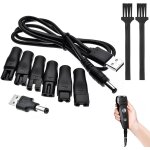 Lbgwp60 - cble de charge de rechange, usb pour tondeuses electriques, cble d'alimentation usb compatible, ...