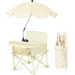 Lbgwp60 - cha de plage pour bébé avec parapluie, siège rehausseur de voyage avec plateau, cha pliante ... Lbgwp60 - cha de plage pour bébé avec parapluie, siège rehausseur de voyage avec plateau, cha pliante ...
