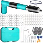 Lbgwp60 - cloueuse, cloueur beton, pistolet a clou, pistolet a ongles portable, 50 clous de serrage pour ... Lbgwp60 - cloueuse, cloueur beton, pistolet a clou, pistolet a ongles portable, 50 clous de serrage pour ...