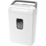 Lbgwp60 - dchiqueteuse de papier p4, coupe croise 12 feuilles, 21l, dchiqute cartes de crdit / cds ...
