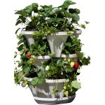 Lbgwp60 - ensemble de pots de fleurs verticaux empilables a 3 niveaux pour intrieur et extrieur - arro ...