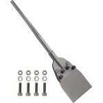 Lbgwp60 - grattoir sol sds 150mm635mm, burin a spatule robuste avec 4 boulons et ecrous, burin sds ...