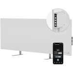 Lbgwp60 - led chauffage infrarouge intelligent econome en energie et ecologique avec wifi 700w horizontal ...