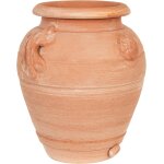Lbgwp60 - orcino en terre cuite l28 x pr25 x h30 - pots de jardin - 100% fabriqu en italie - entirement ...