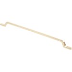 Lbgwp60 - poigne de meuble flavio - zamak - laiton - entraxe 320 mm