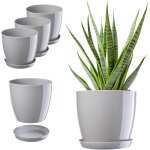 Lbgwp60 - pot de fleurs rond avec soucoupe - bac en plastique pour plantes d'intérieur (lot de 3 a 20 ... Lbgwp60 - pot de fleurs rond avec soucoupe - bac en plastique pour plantes d'intérieur (lot de 3 a 20 ...