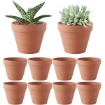 Lbgwp60 - pots en terre cuite, 10 pièces 8cm pot terre cuite avec trou dévacuation, réutilisable petit ... Lbgwp60 - pots en terre cuite, 10 pièces 8cm pot terre cuite avec trou dévacuation, réutilisable petit ...