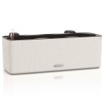 Lechuza jardini�re cube color triple avec supports blanc 13680