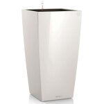 Lechuza jardini�re cubico 40 all - in - one blanc haute brillance 18191