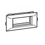 Legrand 030437 - support mosaque pour canaux dlp 130 x 50 - 4 modules - couvercle 55mm