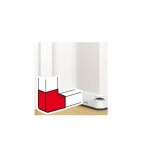 Legrand 075644 angle plat 90 pour goulotte à clippage direct mosaic 50x145mm Legrand 075644 angle plat 90 pour goulotte à clippage direct mosaic 50x145mm