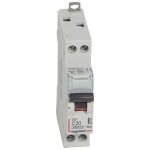 Legrand 407701 - disjoncteur dx 6000 - vis / vis u + n - 230v 20a 10ka courbe c - protect dpart