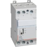 Legrand - contacteur de puissance cxa� bobine 230v 3 p�les 400v 40a contact 3f 3 modules 412549