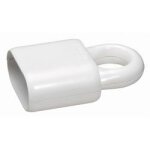Legrand fiche f 2p 6a plast. blanc vr. 50166