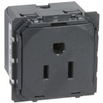 Legrand - prise de courant standard am�ricain c�liane 15a 2p + t 067157