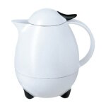 Leifheit columbus 2000 pichet isotherme a pompe plastique blanc 1 l