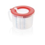Leifheit gobelet mesureur / mixeur 3 - en - 1 mesurer & conserver 2, 2 l - 3169
