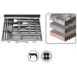 Leman - coffret 17 pieces forets et burins sds + béton - 603. 000. 17 Leman - coffret 17 pieces forets et burins sds + béton - 603. 000. 17