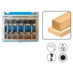 Leman - coffret de 5 mèches à façonner à fond plat - 100. 700. 05 Leman - coffret de 5 mèches à façonner à fond plat - 100. 700. 05