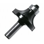 Leman - mche dfonceuse 1 / 4 de rond + guide d. 53x25 mm queue 8 mm