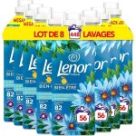 Lenor adoucissant 56 lavages, envole d'air, collection bien - tre, avec une touche d'huile essentielle ...