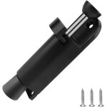 Letnerny - 1 bute de porte en noir, bloque porte sol en anti - dfaillance, arret de portail universel ...