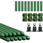 Letnerny - 12 pièces tuteurs pour plantes 60cm piquet de support plante en plastique tube dacier revêtu ... Letnerny - 12 pièces tuteurs pour plantes 60cm piquet de support plante en plastique tube dacier revêtu ...