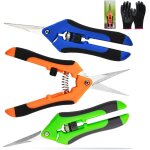 Letnerny - 3 secateur de jardin de haute précision, sécateurs de jardinage ergonomiques avec gants, c ... Letnerny - 3 secateur de jardin de haute précision, sécateurs de jardinage ergonomiques avec gants, c ...