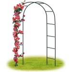 Letnerny - arche de jardin / mariage en mtal - arceau a rosiers, tuteur, colonne pour plantes grimpantes ...