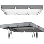 Letnerny - bache de toit de rechange pour balancelle hollywoodienne 3 places - 210 x 145 cm - toit de ... Letnerny - bache de toit de rechange pour balancelle hollywoodienne 3 places - 210 x 145 cm - toit de ...