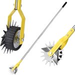 Letnerny - coupe - bordure rotative a longueur rglable, en acier inoxydable, outil de pelouse pour bordure ...