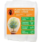 Letnerny - filet pour arbre fruitier 120x140cm en paquet de 4 sacs de protection pour arbres fruitiers ...