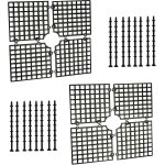 Letnerny - grille protection pot fleurs cache - découpables protecteur aavec piquets pour l'intérieur ... Letnerny - grille protection pot fleurs cache - découpables protecteur aavec piquets pour l'intérieur ...