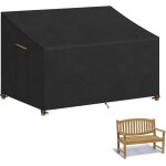 Letnerny - housse banc de jardin 2 places housse de protection pour banc de jardin 2 places housse de ...