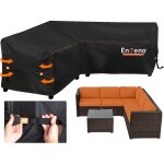 Letnerny - housse pour canap d angle exterieurtissu oxford 600d lourd bache de protection pour canape ...