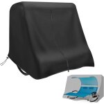 Letnerny - housse de cha longue bain de soleil 2 places 175155175 cm, 420d housse impermable de pour ...