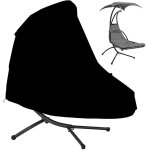 Letnerny - housse de cha longue suspendue en tissu oxford 420d pour balancelle de jardin, vranda, pelouse, ...