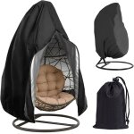 Letnerny - housse de cha �� suspendre balancelle, 210d couverture de fauteuil suspendu housse de protection, ...