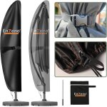 Letnerny - housse de parasol dport 4x3, housse de protection parasol 3x3, housse parasol dport ...