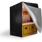 Letnerny - housse de protection pour cha de plage - bache impermable et coupe - vent en 420d oxford, ...